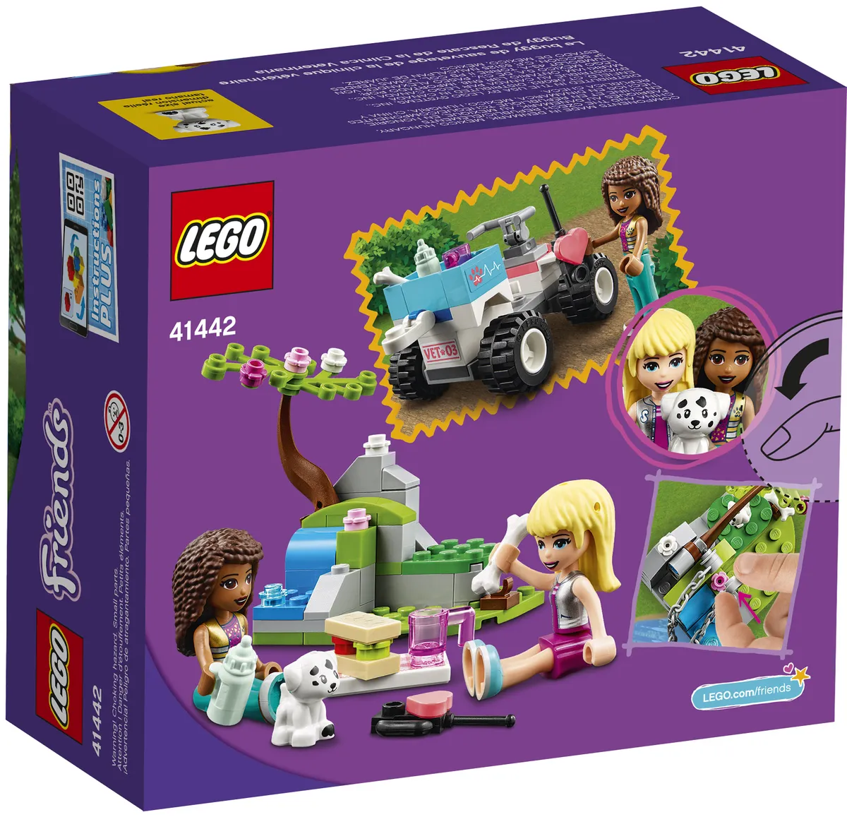 LEGO Vet Clinic Rescue Buggy (41442) - Bild 7