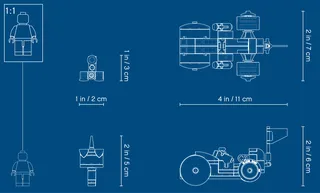 Prince Puppycorn™ Trike van LEGO – productfoto 10 van 10