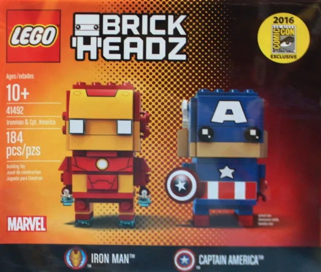 Iron Man & Captain America de LEGO – photo du produit