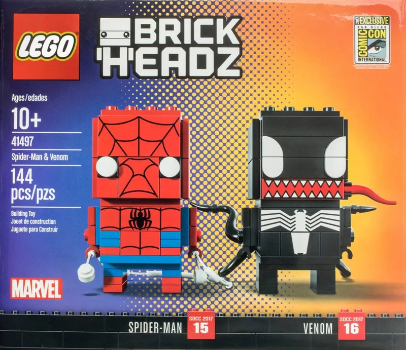 Spider-Man & Venom von LEGO – Produktfoto