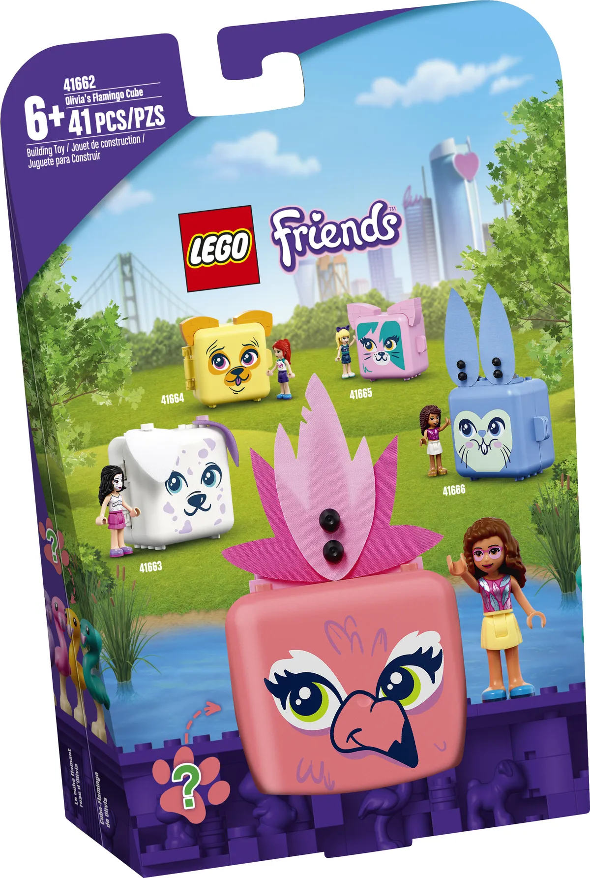 LEGO Olivia's Flamingo Cube (41662) - Bild 6