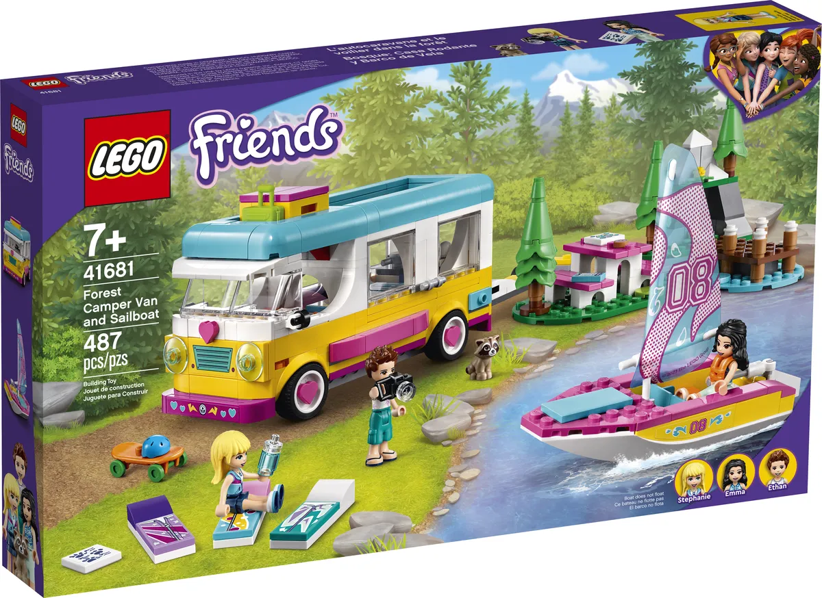 LEGO Forest Camper Van and Sailboat (41681) - Bild 16