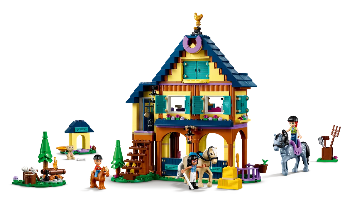 LEGO Forest Horseback Riding Center (41683) - Bild 1