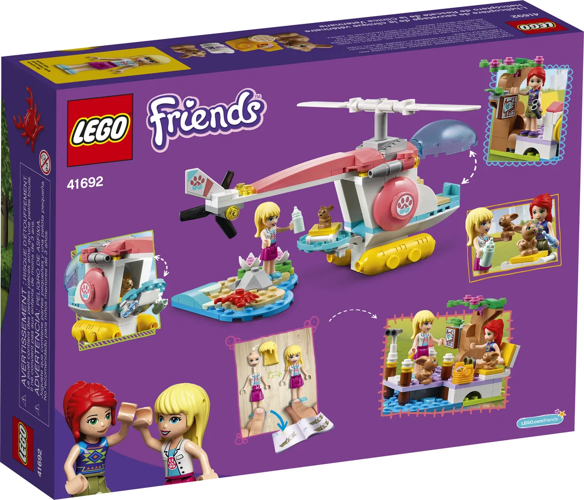 LEGO Vet Clinic Rescue Helicopter (41692) - Bild 12