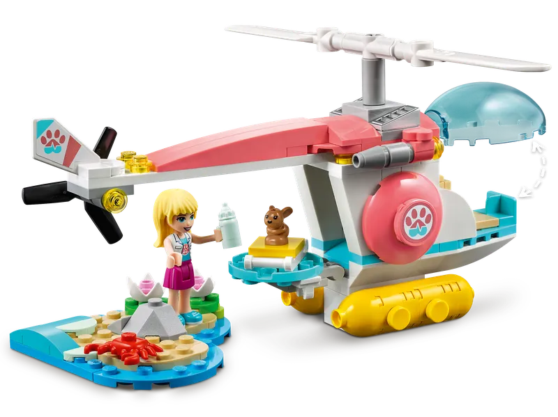 Vet Clinic Rescue Helicopter fra LEGO – produktbillede 6 af 16