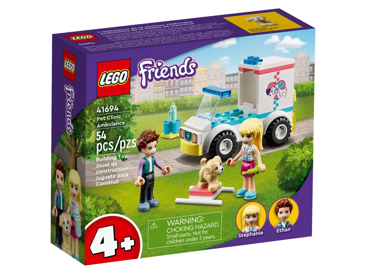 LEGO Pet Clinic Ambulance (41694) - Bild 1
