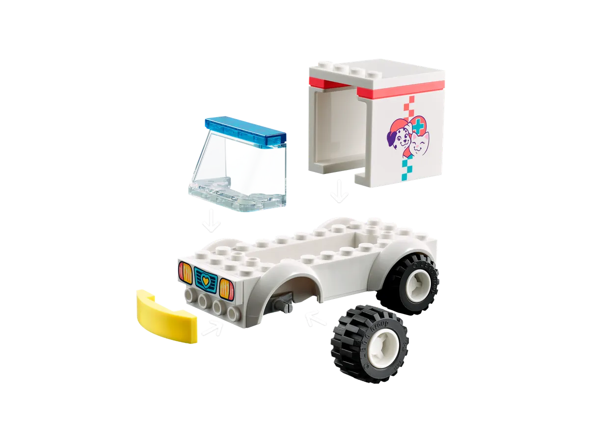LEGO Pet Clinic Ambulance (41694) - Bild 3