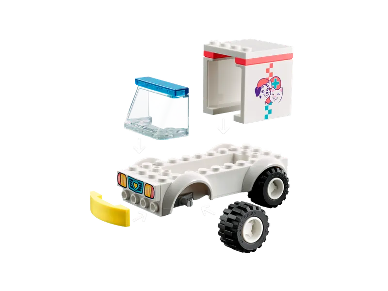 Pet Clinic Ambulance fra LEGO – produktbillede 4 af 7