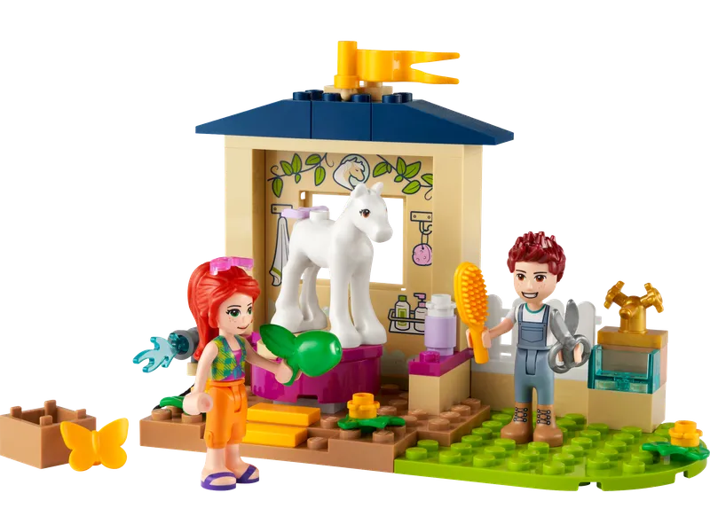 Pony-Washing Stable