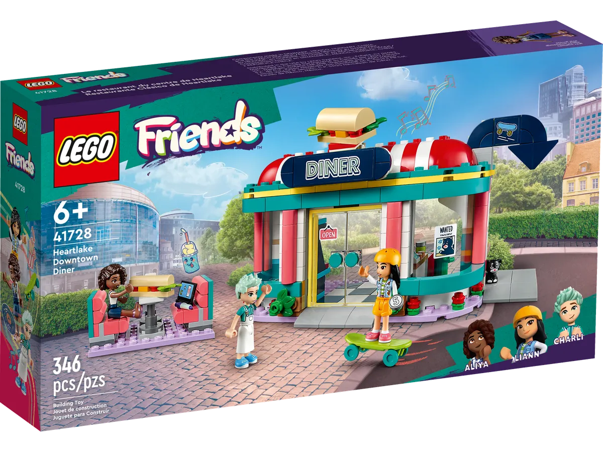 LEGO Heartlake Downtown Diner (41728) - Bild 1