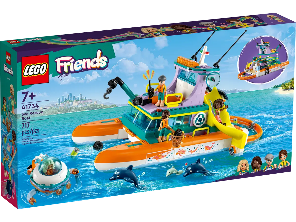 LEGO Sea Rescue Boat (41734) - Bild 1
