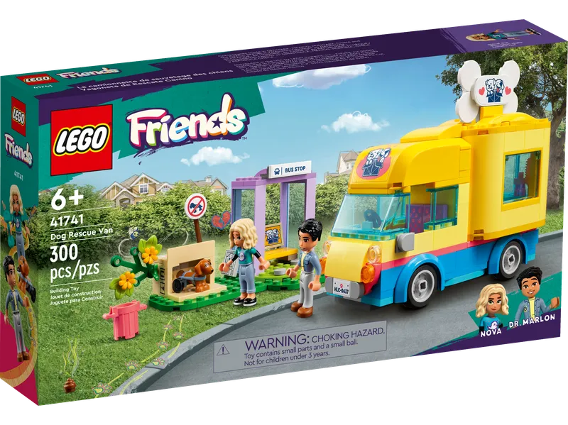 Dog Rescue Van van LEGO – productfoto 2 van 11