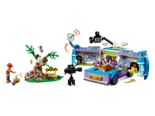 Newsroom Van von LEGO – Produktfoto 3 von 9