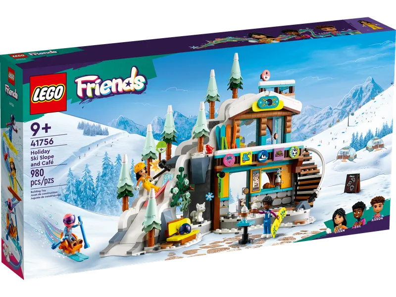 Holiday Ski Slope and Café fra LEGO – produktbillede 2 af 12