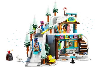 Holiday Ski Slope and Café fra LEGO – produktbillede 3 af 12