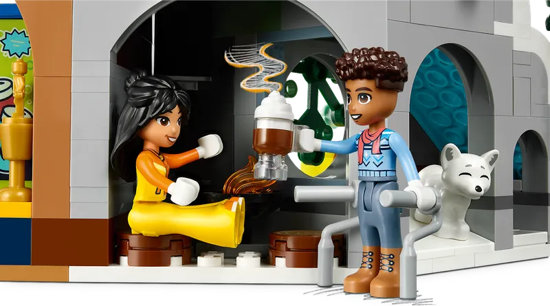 Holiday Ski Slope and Café fra LEGO – produktbillede 6 af 12