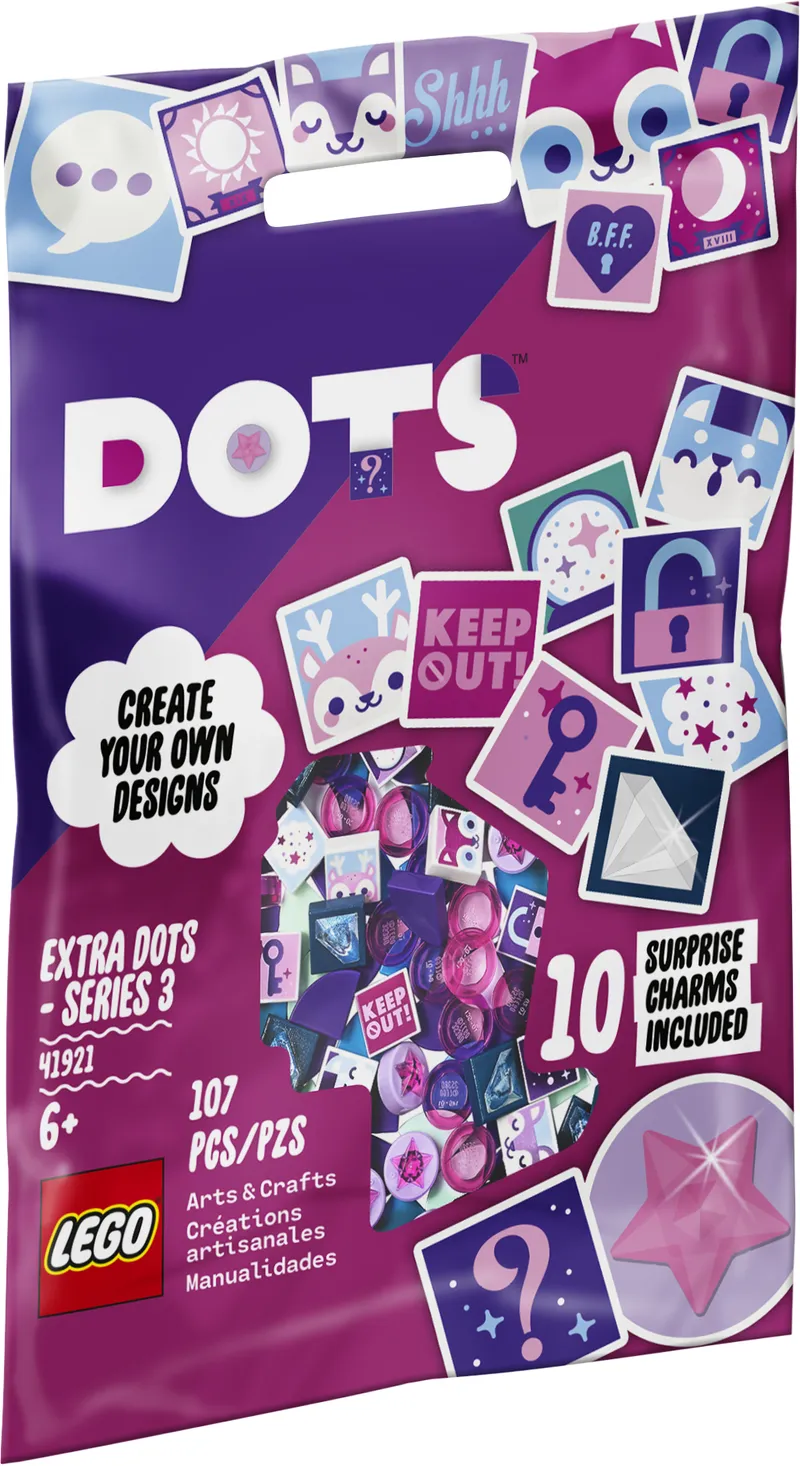 Extra DOTS - serie 3 van LEGO – productfoto 2 van 4