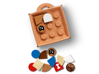 Bag Tag Dog från LEGO – produktbild 7 av 15