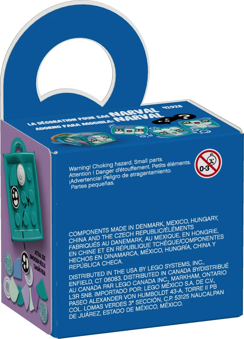 Bag Tag Narwhal fra LEGO – produktfoto 9 af 13