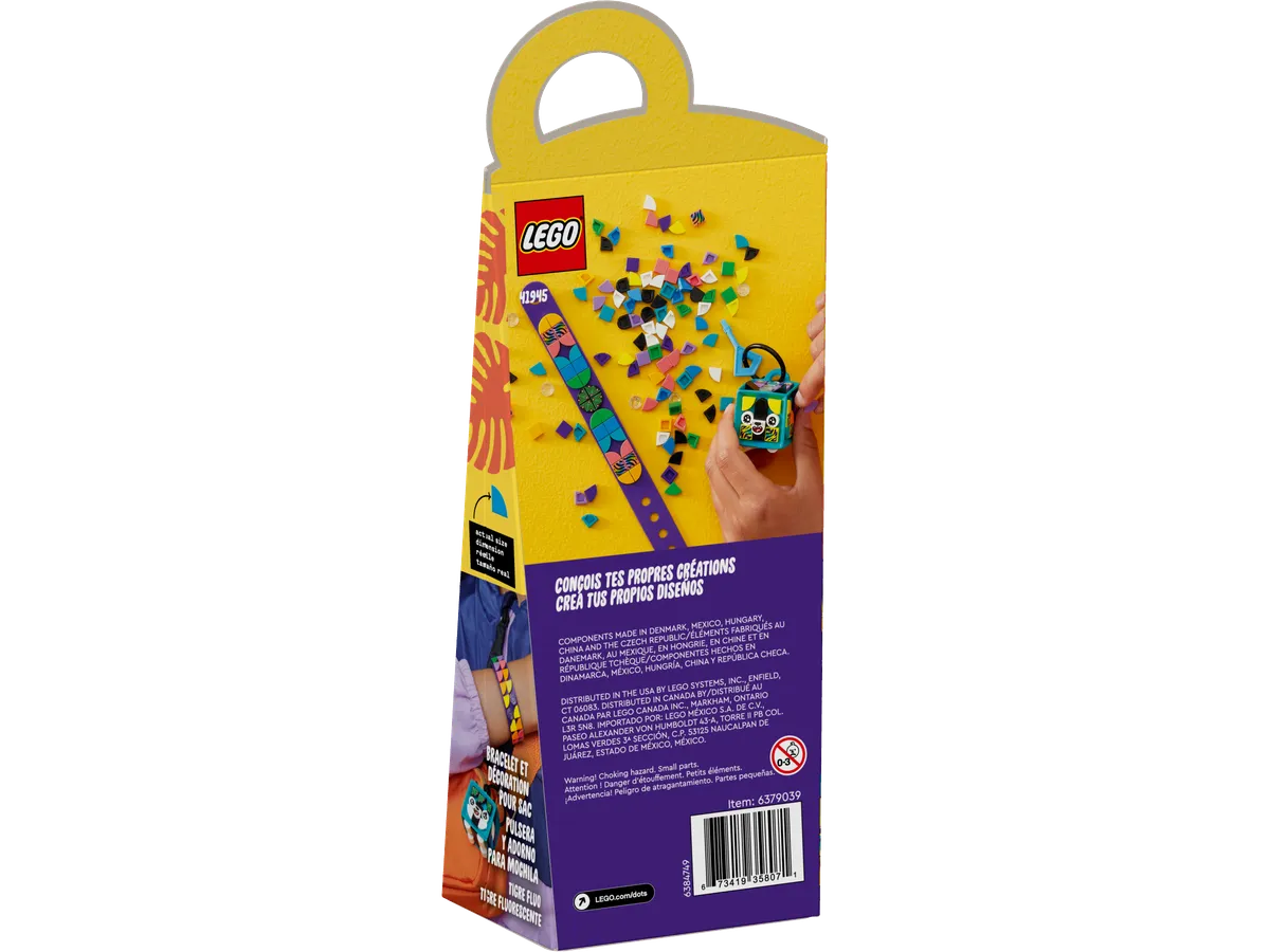 LEGO Neon Tiger Bracelet & Bag Tag (41945) - Bild 13