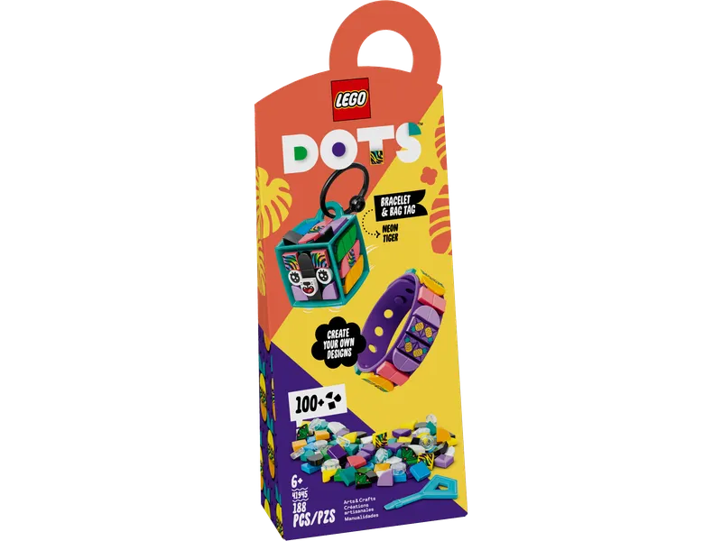 Neon Tiger Bracelet & Bag Tag de LEGO – photo du produit 2 sur 15