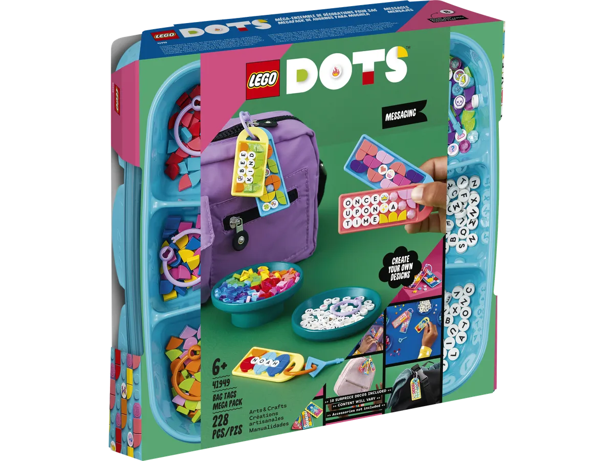 LEGO Bag Tags Mega Pack - Messaging (41949) - Bild 1