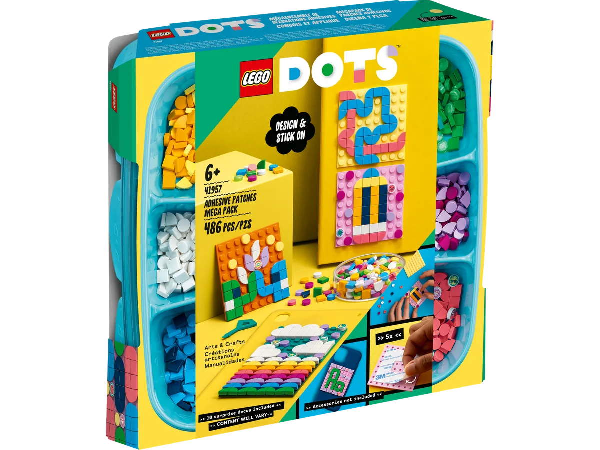 LEGO Adhesive Patches Mega Pack (41957) - afbeelding 1