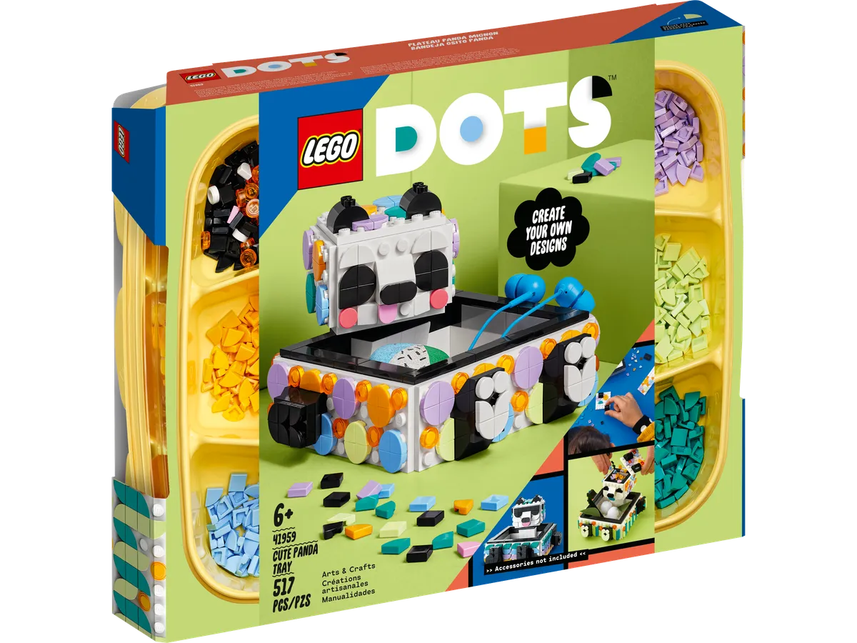 LEGO Cute Panda Tray (41959) - Bild 1