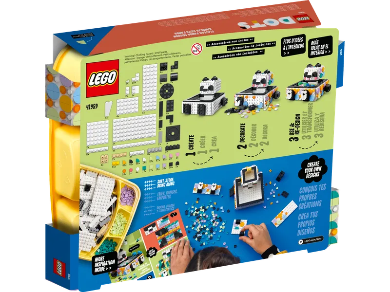 Cute Panda Tray de LEGO – photo du produit 7 sur 9