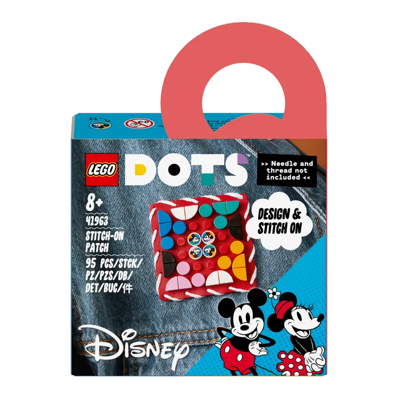 Mickey Mouse & Minnie Mouse Stitch-on Patch
