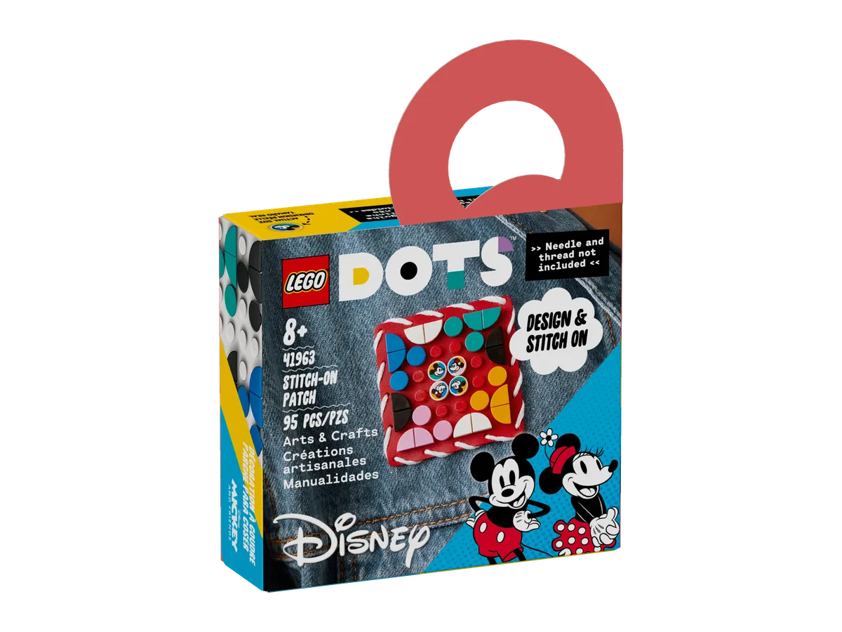 LEGO Mickey Mouse & Minnie Mouse Stitch-on Patch (41963) - Bild 1