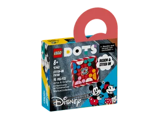 Mickey Mouse & Minnie Mouse Stitch-on Patch by LEGO – product photo 2 of 6
