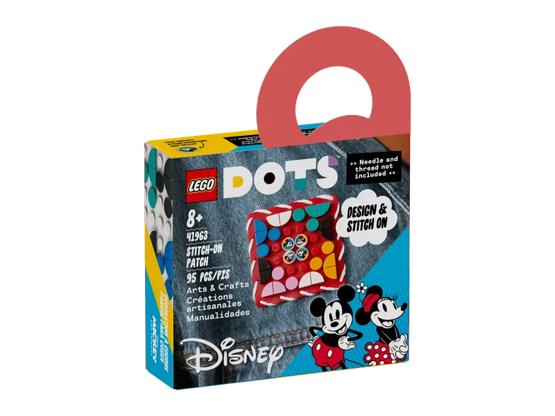 Mickey Mouse & Minnie Mouse Stitch-on Patch by LEGO – product photo 2 of 6