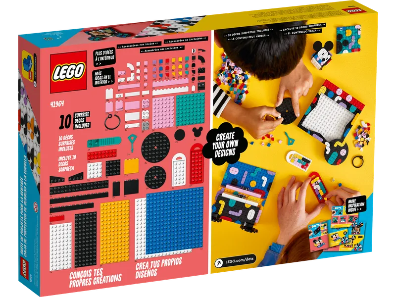 Mickey Mouse & Minnie Mouse Back-to-School Project Box von LEGO – Produktfoto 10 von 12