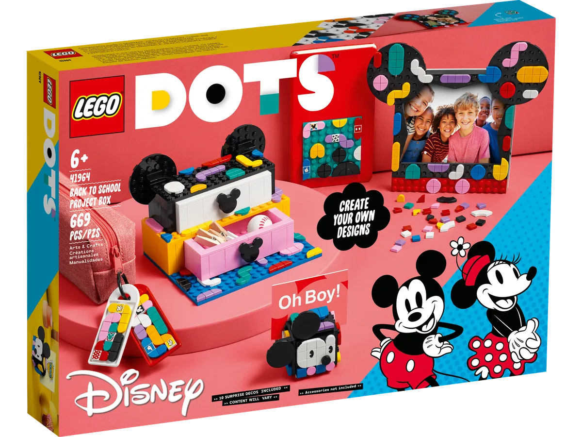LEGO Mickey Mouse & Minnie Mouse Back-to-School Project Box (41964) - Bild 1