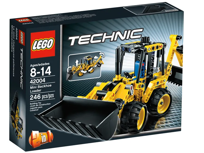 Mini Backhoe Loader von LEGO – Produktfoto 2 von 5