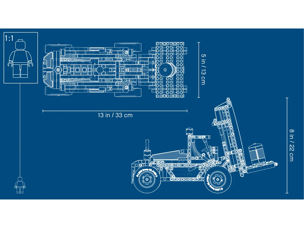 LEGO Heavy Duty Forklift (42079) - Bild 5