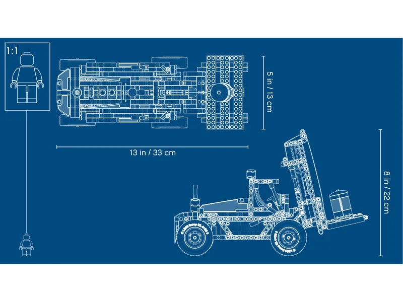 Heavy Duty Forklift by LEGO – product photo 6 of 6