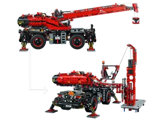 Rough Terrain Crane de LEGO – photo du produit 4 sur 13