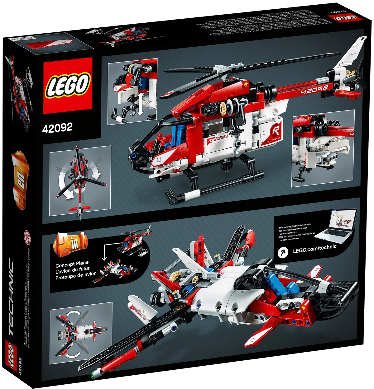 LEGO Rescue Helicopter (42092) - image 8
