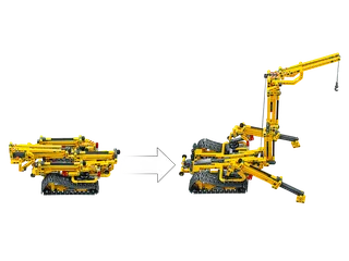 Compact Crawler Crane von LEGO – Produktfoto 11 von 16