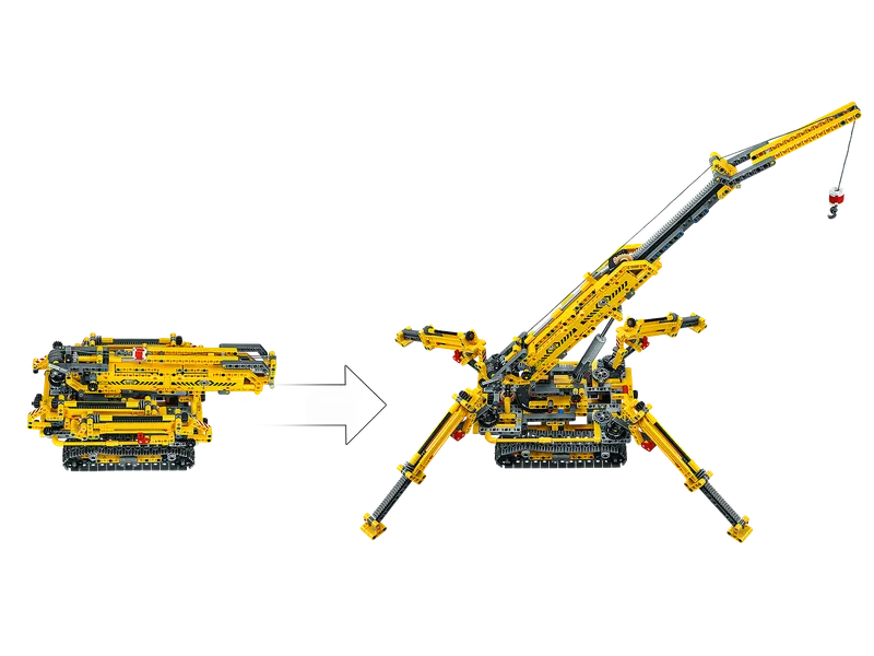 Compact Crawler Crane von LEGO – Produktfoto 6 von 16