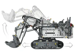 LEGO Liebherr R 9800 Excavator (42100) - afbeelding 3