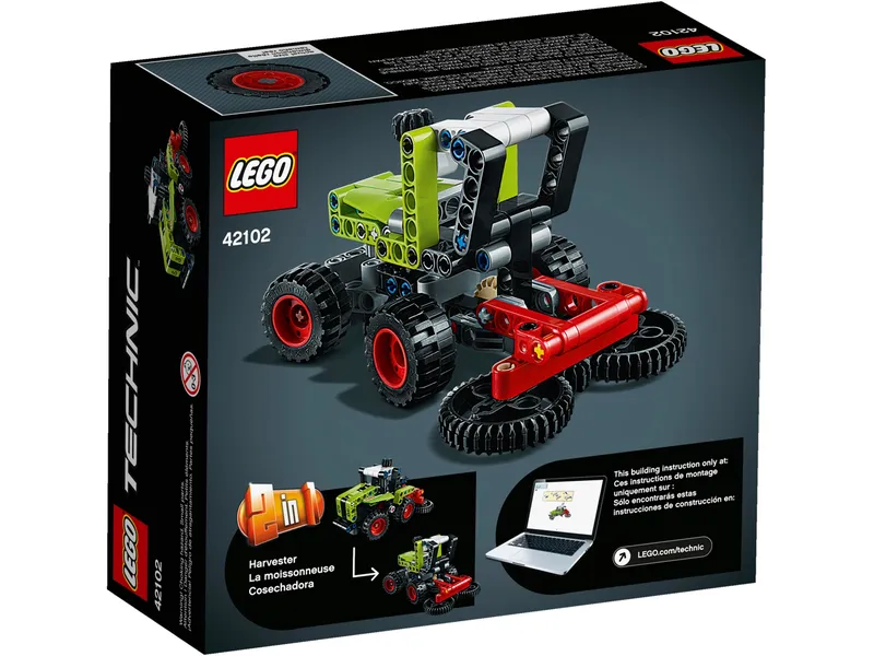 Mini CLAAS XERION van LEGO – productfoto 5 van 7