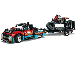 Stunt Show Truck & Bike van LEGO – productfoto 4 van 11