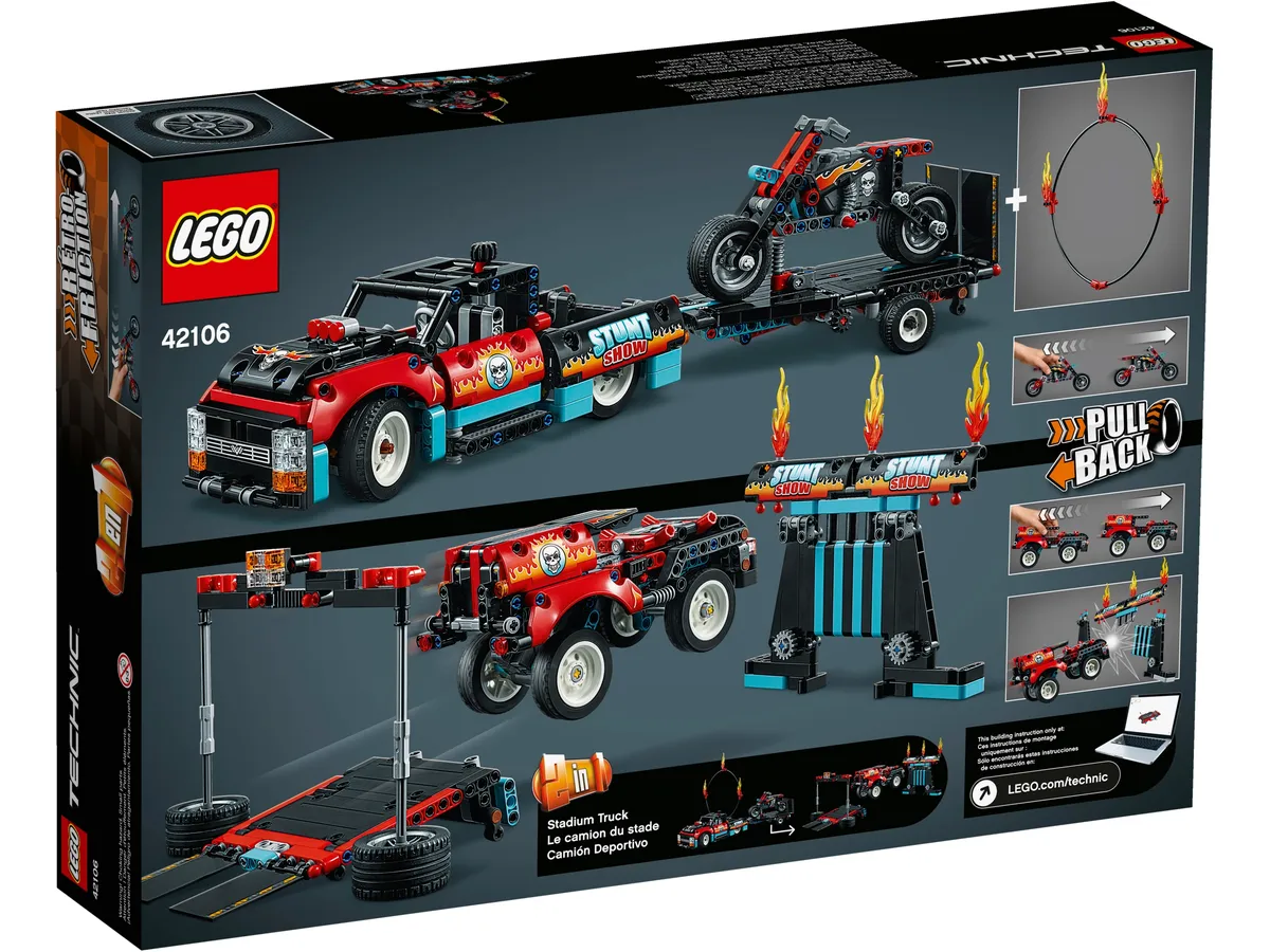 LEGO Stunt Show Truck & Bike (42106) - Bild 4