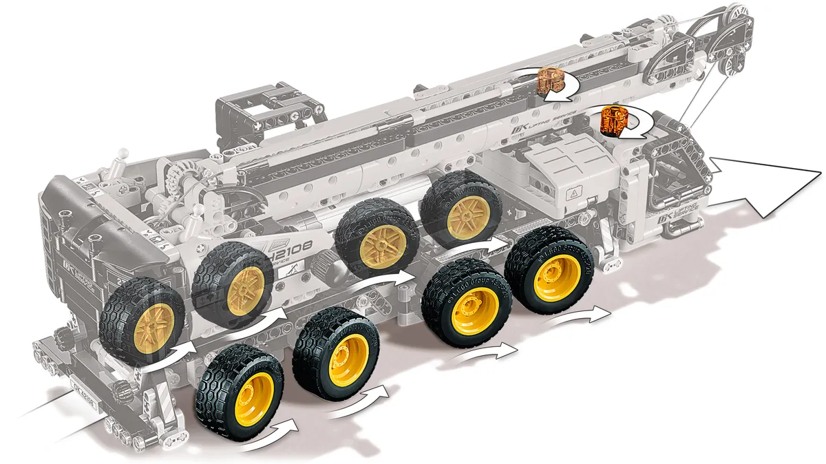 LEGO Mobile Crane (42108) - image 6