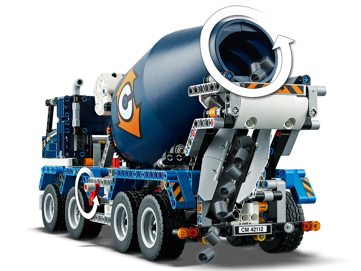 LEGO Concrete Mixer Truck (42112) - Bild 3