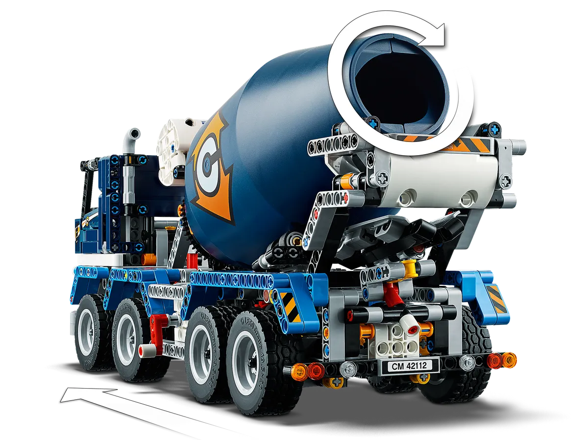 LEGO Concrete Mixer Truck (42112) - Bild 4