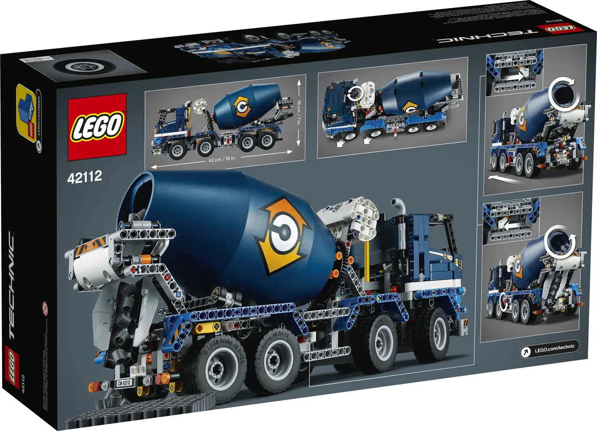 LEGO Concrete Mixer Truck (42112) - Bild 8